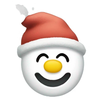 snow and garland sticker