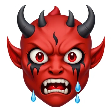 Crybaby Demon sticker