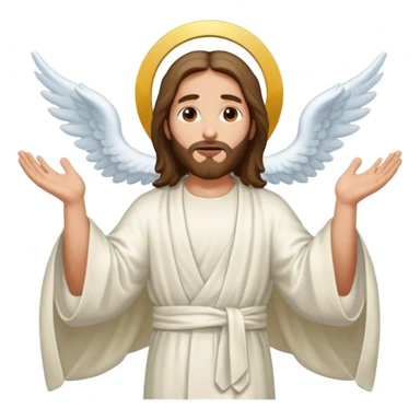 jesus fly to the heaven sticker