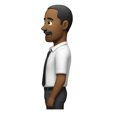 Man sideyeing sticker