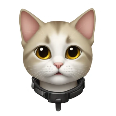 Very alluring techno brat kitten sticker