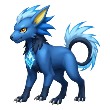 Luxray-Manectric-Absol-fusion, full body sticker