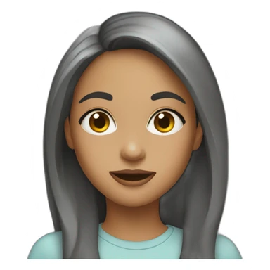 Lexi grey debout sticker