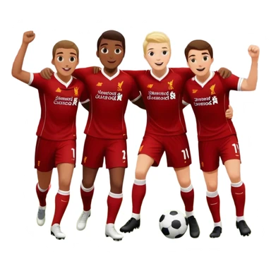 liverpool football team beating newcastle sticker