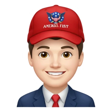 AF America first flag Nick Fuentes  sticker