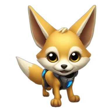 Fennec rocket League sticker