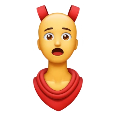 emoji strangling neck sticker