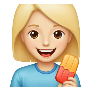 sucking popsicle sticker