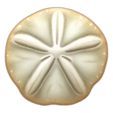 Sand dollar sticker