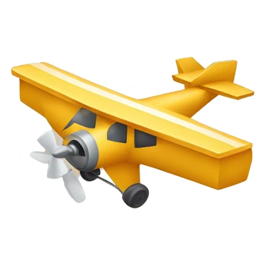 Avión de papel  sticker