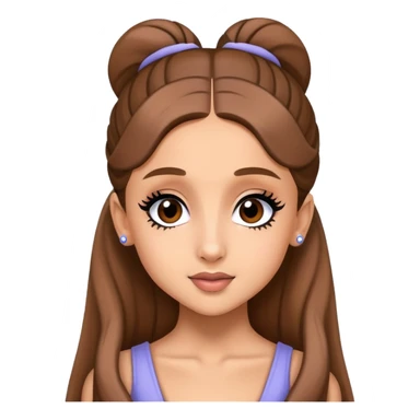 Ariana Grande as a pop star sticker
