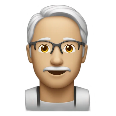 Un homme qui nage sticker