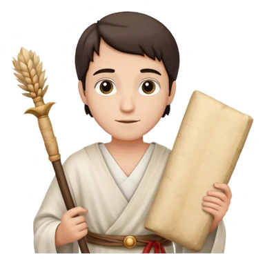 no, necesito que me hagas a san juan apostol sticker