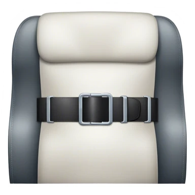 plane seat belt waist sticker