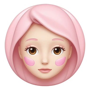 Light Pink skincare sticker