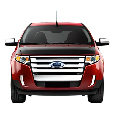 Ford edge red 2010 sticker