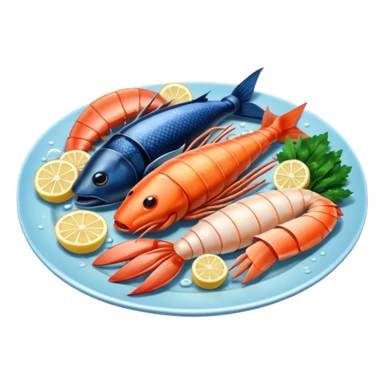 japanese seafood  sticker