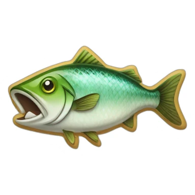 gone fishing sign sticker