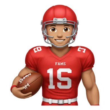 A LGBTQ American football player more LGBTQ  sticker