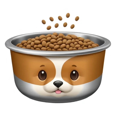 food bowl for pet sticker