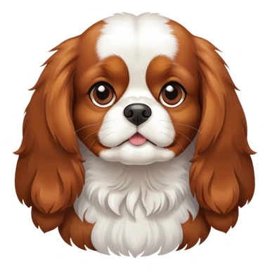 cavalier king charles spaniel dog sticker