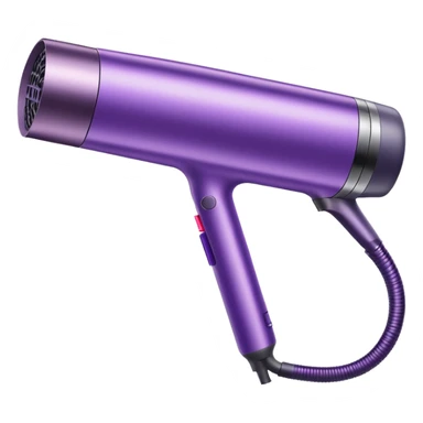 Dyson airwrap blow dryer Purple sticker