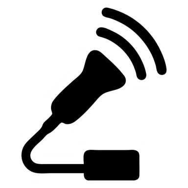 simple ultrasound icon sticker