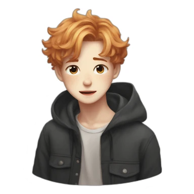 Felix Freckles straykids sticker