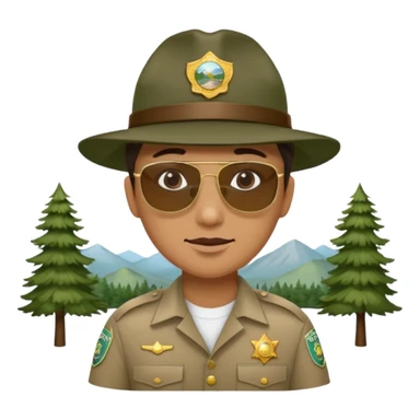 Park ranger sticker
