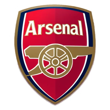 Arsenal football club badge sticker