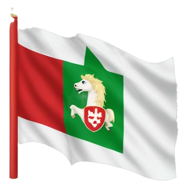 the regional flag of veneto, italy sticker