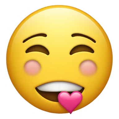blowing a kiss emoji sticker