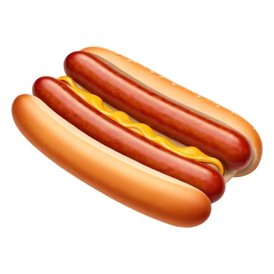 danish red sausage in lompe sticker