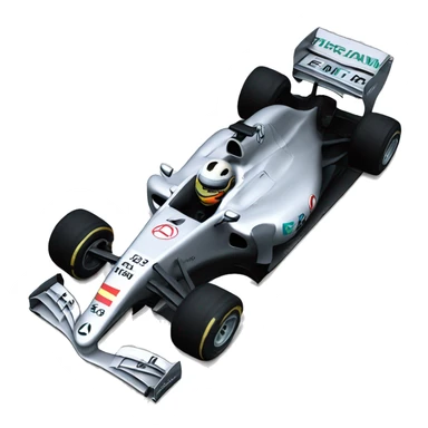 f1 2003 mercedes sticker