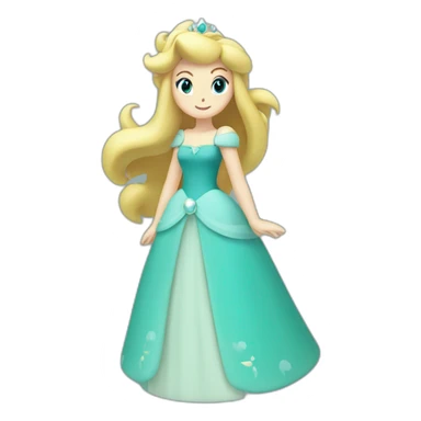 Princess rosalina standing  sticker