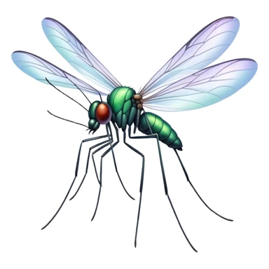 Fairy mosquito  sticker