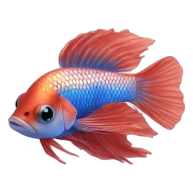 betta fish sticker