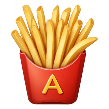 patatine fritte porzione sticker