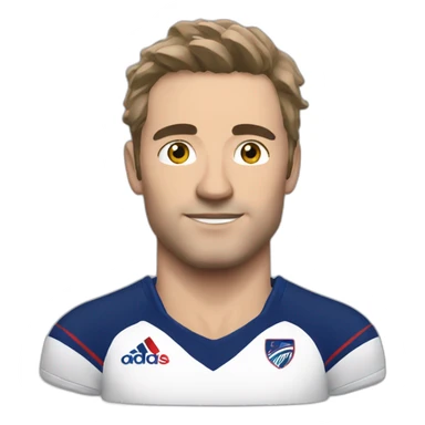 Antoine dupont rugby sticker