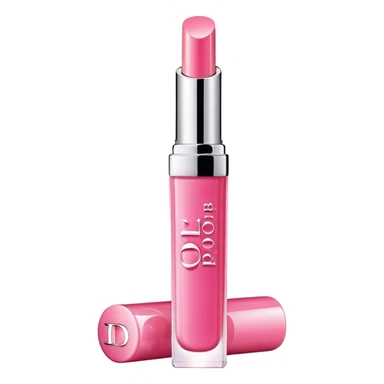Pink Dior lip gloss sticker