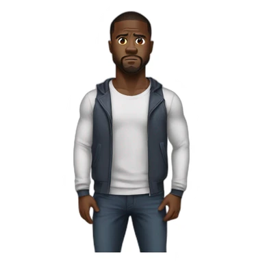 kevin hart serious sticker