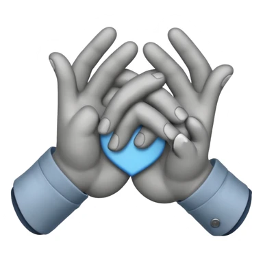 emoji of Handshake with a Slash (broken handshake) sticker