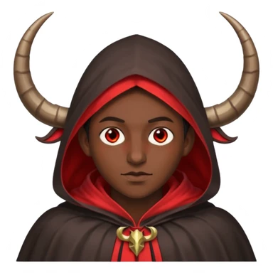 make it look more like a demon sticker