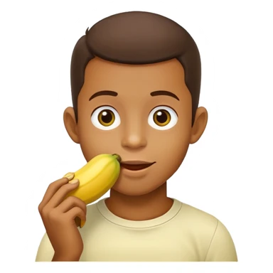vinicius junior eating a banana sticker