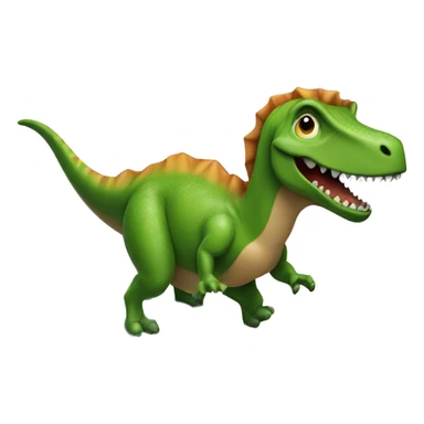 dinosaur riding a surfboard sticker