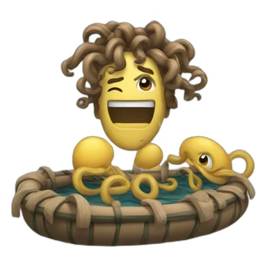 Raft medusa sticker