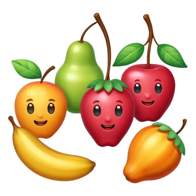 Candy-Coated Fruits sticker