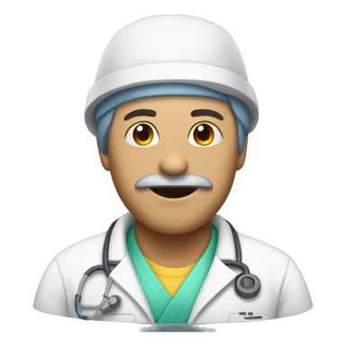 Enfermera con fumigador sticker