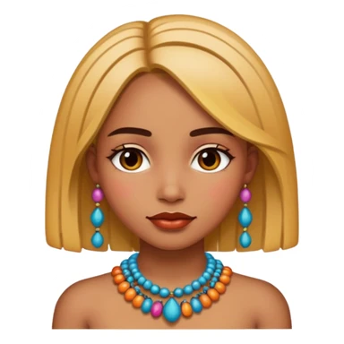 Bead Pattern Girls sticker