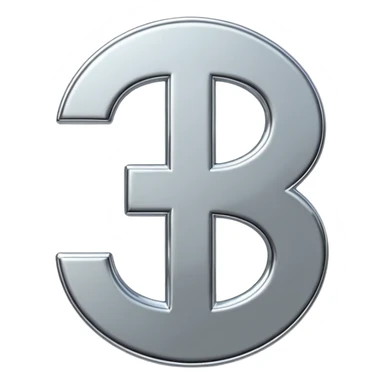 A double dollar sign emoji made of polished silver chrome, smooth metallic surface, glossy reflections, luxury swag vibe, minimal iOS emoji style, centered on white background sticker